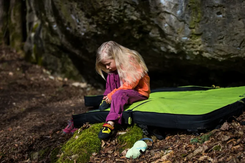 Scarpa Kids Drago Climbing Shoes - Yellow-10